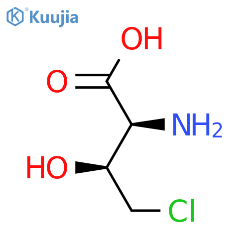 L-Threonine, 4-chloro- structure