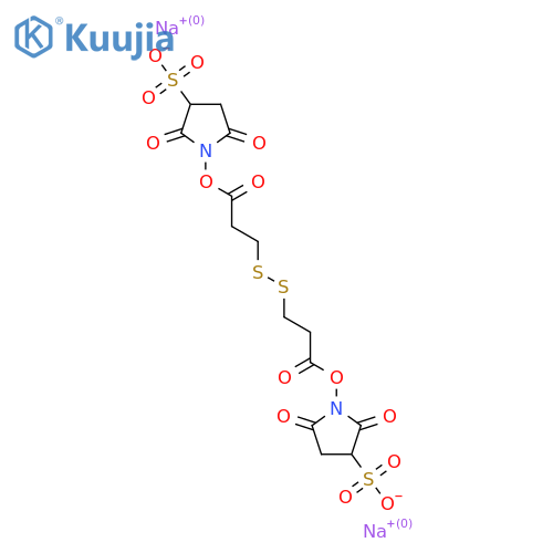 3,3’-Dithiobispropionic Acid Bis-sulfosuccinimidyl Ester Disodium Salt 90% structure