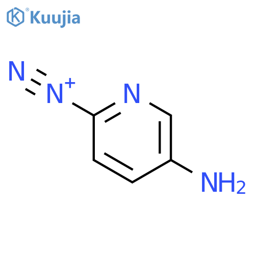 2-Pyridinediazonium, 5-amino- structure