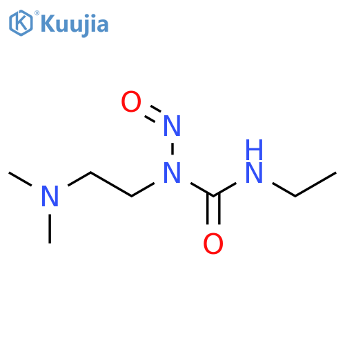 Urea,N-[2-(dimethylamino)ethyl]-N'-ethyl-N-nitroso- structure