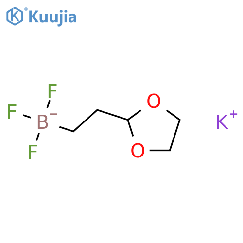 Potassium (2-(1,3-dioxolan-2-yl)ethyl)trifluoroborate structure