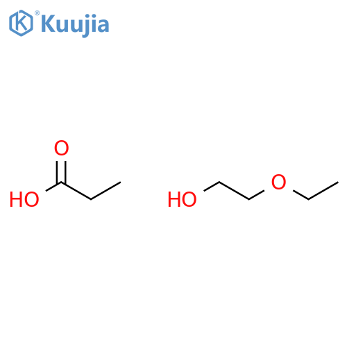 Ethanol, 2-ethoxy-, propanoate structure
