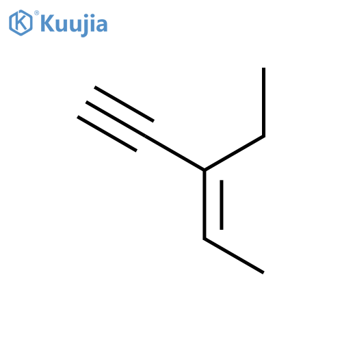 3-Penten-1-yne,3-ethyl-, (3Z)- structure