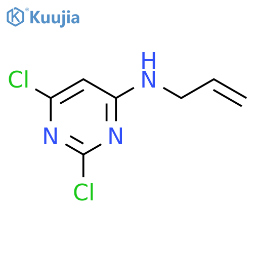 N-allyl-2,6-dichloropyrimidin-4-amine structure