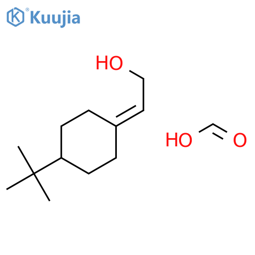 Ethanol, 2-[4-(1,1-dimethylethyl)cyclohexylidene]-, formate structure