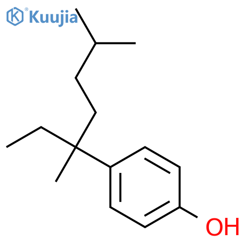 4-(3’,6’-Dimethyl-3’-heptyl)phenol structure