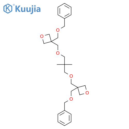 OXETANE, 3,3'-[(2,2-DIMETHYL-1,3-PROPANEDIYL)BIS(OXYMETHYLENE)]BIS[3-[(PHENYLMETHOXY)METHYL]- structure