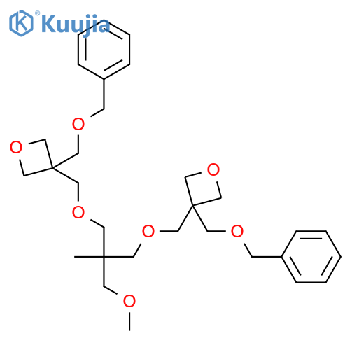 OXETANE, 3,3'-[[2-(METHOXYMETHYL)-2-METHYL-1,3-PROPANEDIYL]BIS(OXYMETHYLENE)]BIS[3-[(PHENYLMETHOXY)METHYL]- structure