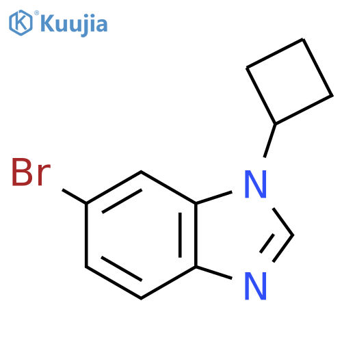 6-Bromo-1-cyclobutyl-1h-1,3-benzodiazole structure
