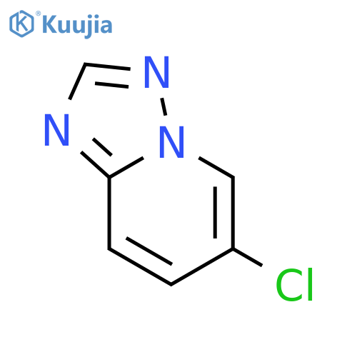 6-chloro-1,2,4triazolo1,5-apyridine structure