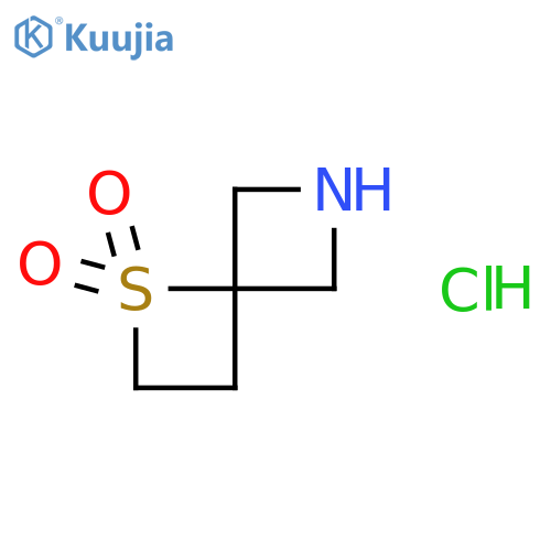 1-thia-6-aza-spiro[3.3]heptane-1,1-dioxide hydrochloride structure