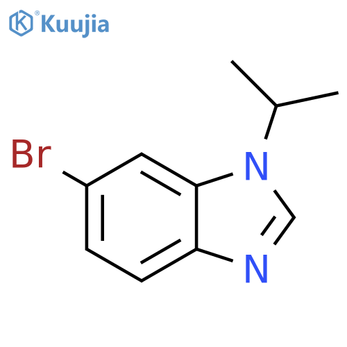 1H-Benzimidazole, 6-bromo-1-(1-methylethyl)- structure
