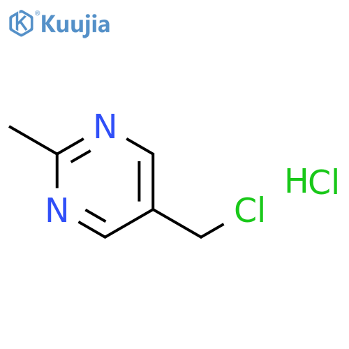 5-(Chloromethyl)-2-methylpyrimidine hydrochloride structure