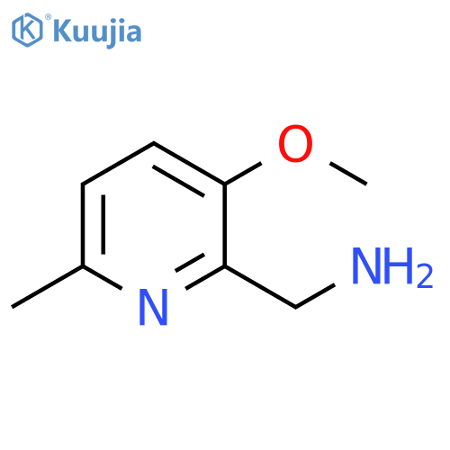 2-Pyridinemethanamine, 3-methoxy-6-methyl- structure