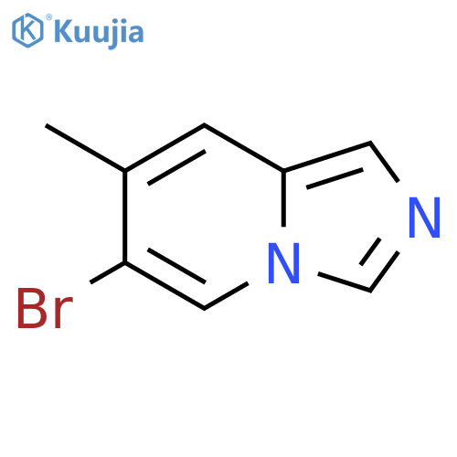 6-Bromo-7-methylimidazo1,5-apyridine structure