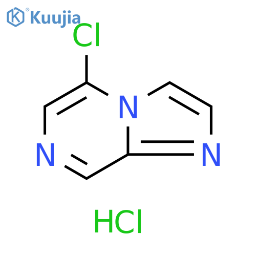 5-chloroimidazo[1,2-a]pyrazine hydrochloride structure