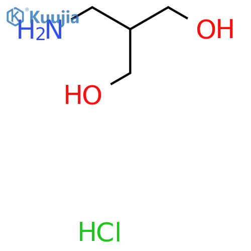 2-(Aminomethyl)propane-1,3-diol hydrochloride structure