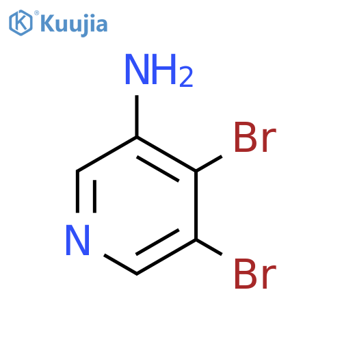 4,5-dibromopyridin-3-amine structure