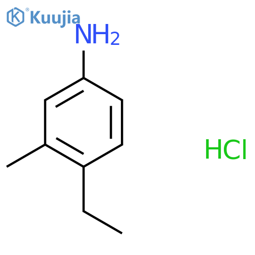 4-Ethyl-3-methylaniline hydrochloride structure