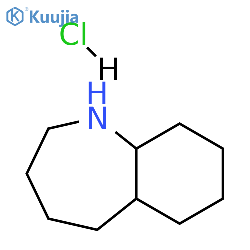 decahydro-1H-1-benzazepine hydrochloride structure