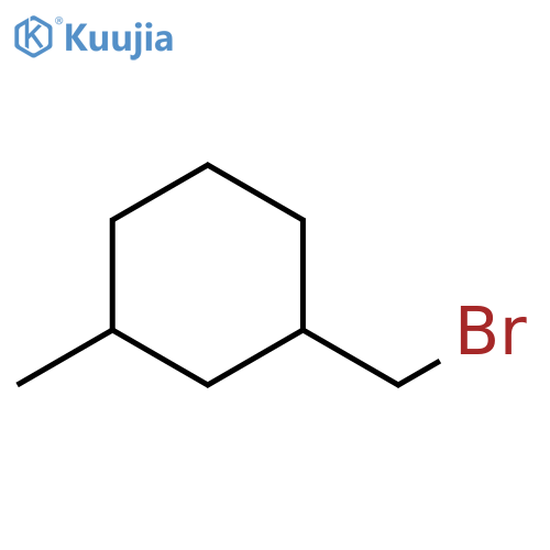 1-(bromomethyl)-3-methylcyclohexane structure