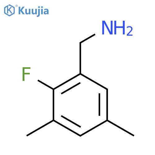 3,5-Dimethyl-2-fluorobenzylamine structure