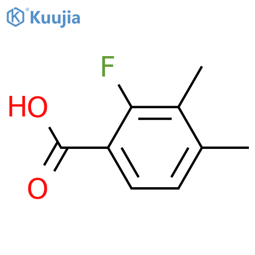 2-fluoro-3,4-dimethylbenzoic acid structure