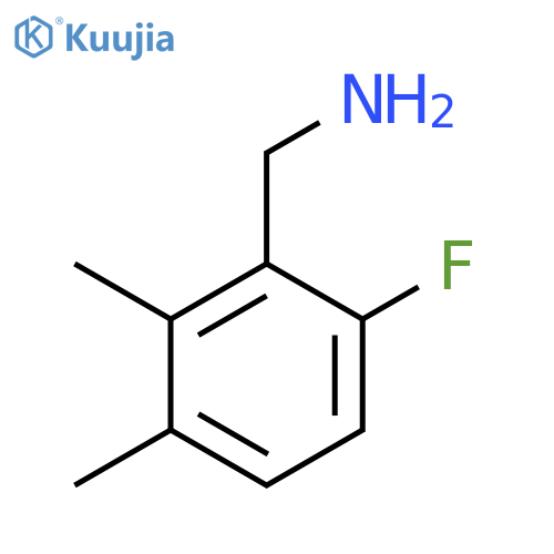 2,3-Dimethyl-6-fluorobenzylamine structure