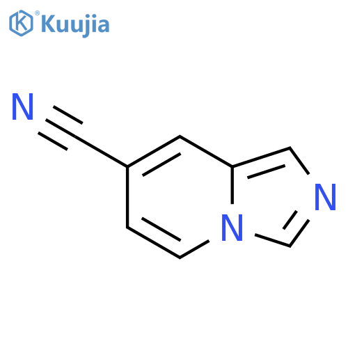 imidazo1,5-apyridine-7-carbonitrile structure