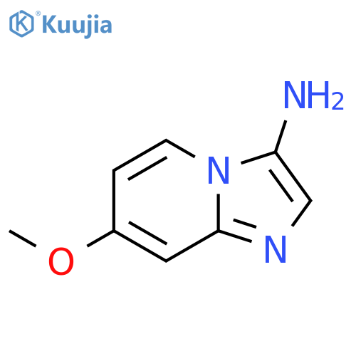 7-Methoxyimidazo[1,2-a]pyridin-3-amine structure