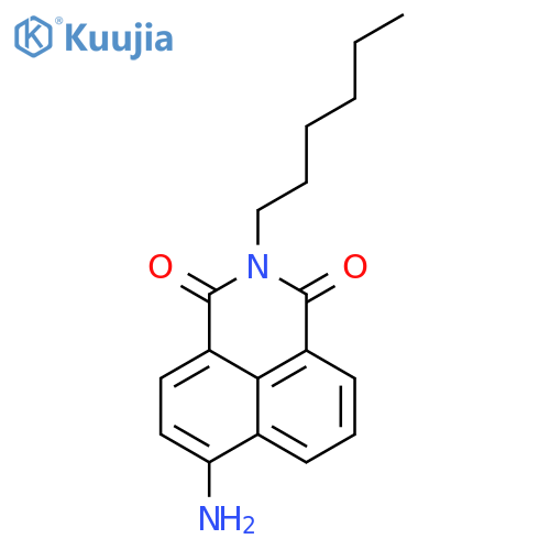 1H-Benz[de]isoquinoline-1,3(2H)-dione, 6-amino-2-hexyl- structure