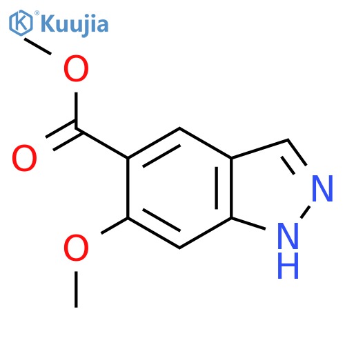 Methyl 6-methoxy-1H-indazole-5-carboxylate structure