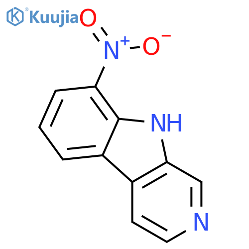 8-nitro-9H-Pyrido[3,4-b]indole structure