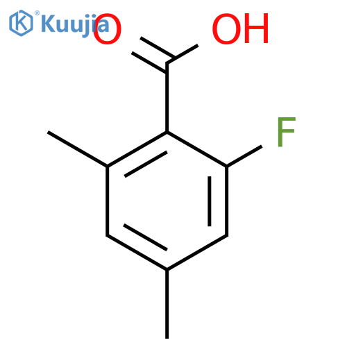 2-fluoro-4,6-dimethylbenzoic acid structure
