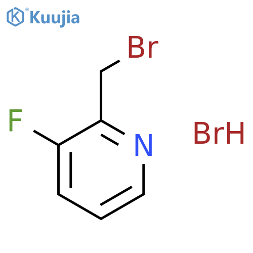 2-(Bromomethyl)-3-fluoropyridine hydrobromide structure