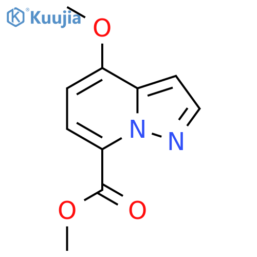 methyl 4-methoxypyrazolo1,5-apyridine-7-carboxylate structure
