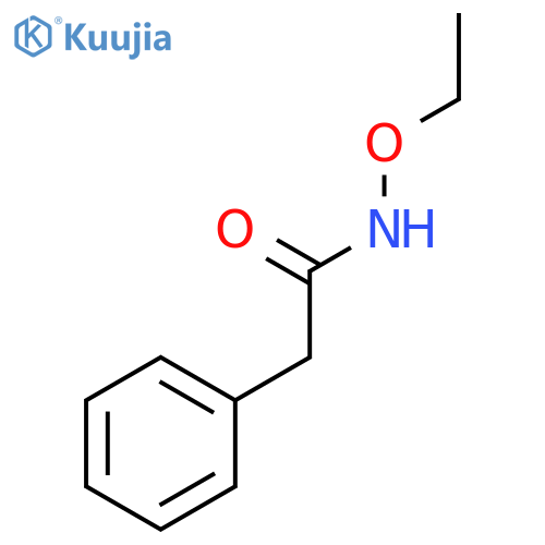 Benzeneacetamide, N-ethoxy- structure