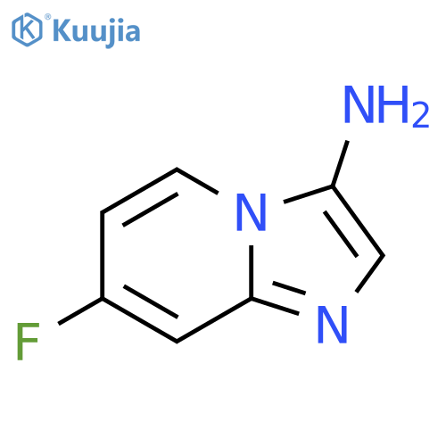 7-Fluoroimidazo[1,2-a]pyridin-3-amine structure