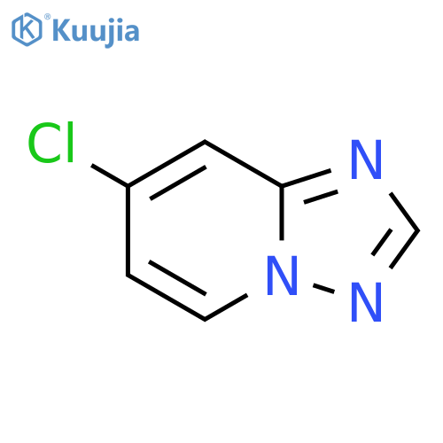 7-chloro-1,2,4triazolo1,5-apyridine structure