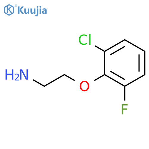2-(2-chloro-6-fluorophenoxy)ethan-1-amine structure