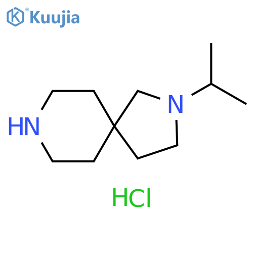 2,8-DIAZASPIRO[4.5]DECANE, 2-(1-METHYLETHYL)-, HYDROCHLORIDE structure