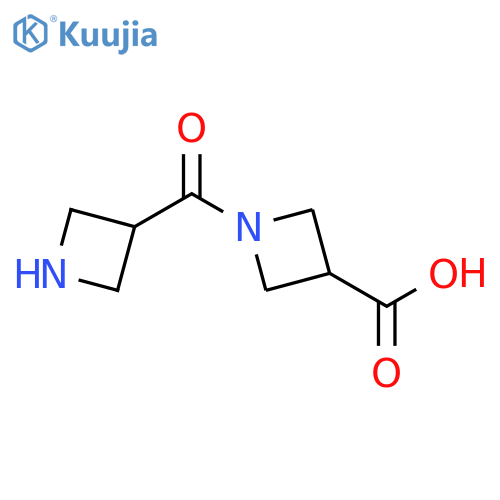 3-Azetidinecarboxylic acid, 1-(3-azetidinylcarbonyl)- structure