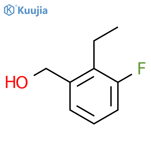 (2-Ethyl-3-fluoro-phenyl)-methanol structure