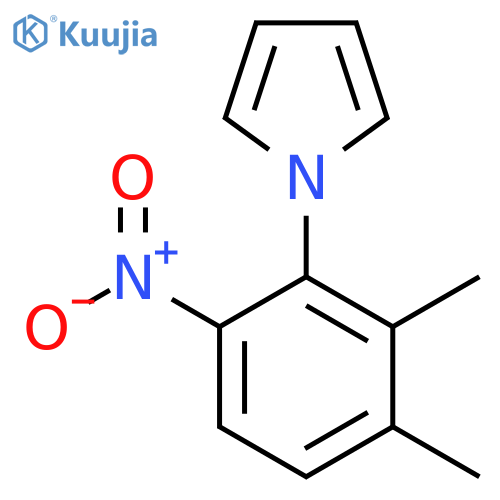 1-(2,3-Dimethyl-6-nitrophenyl)-1H-pyrrole structure
