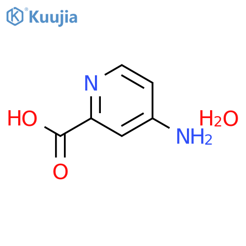 4-Aminopyridine-2-carboxylic Acid Monohydrate structure