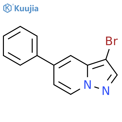 3-Bromo-5-phenylpyrazolo[1,5-A]pyridine structure