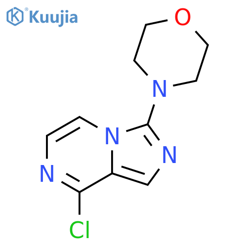 4-(8-Chloroimidazo[1,5-A]pyrazin-3-YL)morpholine structure