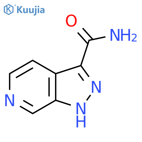 1H-Pyrazolo3,4-cpyridine-3-carboxamide structure