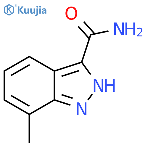 7-Methyl-1H-indazole-3-carboxamide structure