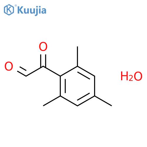 2,4,6-Trimethylphenylglyoxal hydrate structure